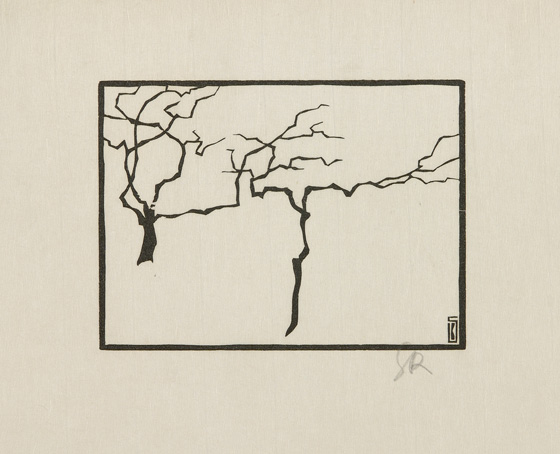 Karl Schmidt-Rottluff: B�ume im Winter