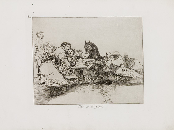 Francisco Goya: Das ist das Schlimmste!