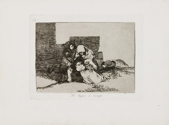 Francisco Goya: Sie kommen zu spät