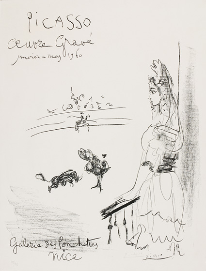 Pablo Picasso: Femme au balcon