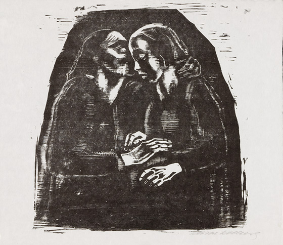 Käthe Kollwitz: Maria und Elisabeth