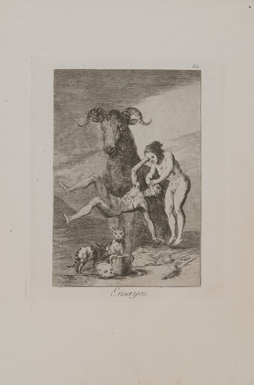 Francisco Goya: Versuche