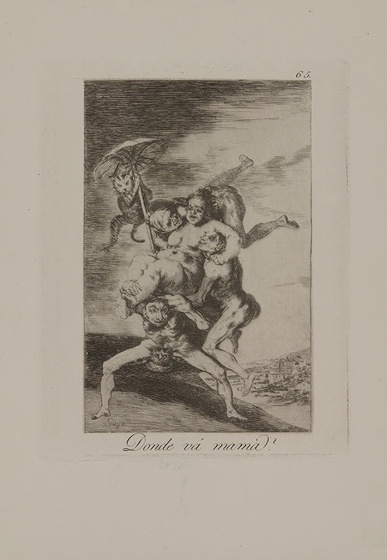Francisco Goya: Wohin geht Mama?