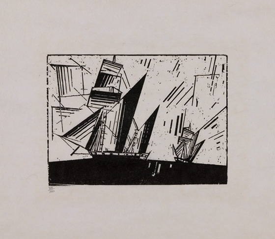 Lyonel Feininger: Topsegelketschen 1