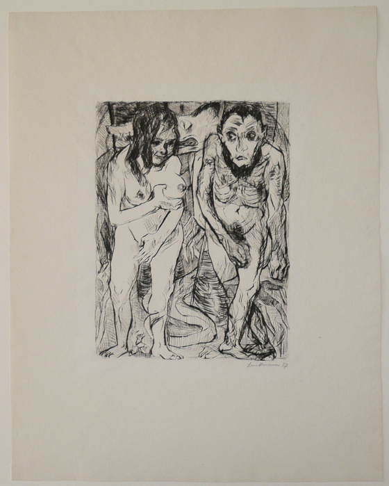 Max Beckmann: Adam und Eva