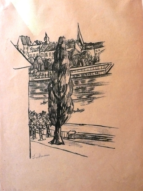 Max Beckmann: Flusslandschaft