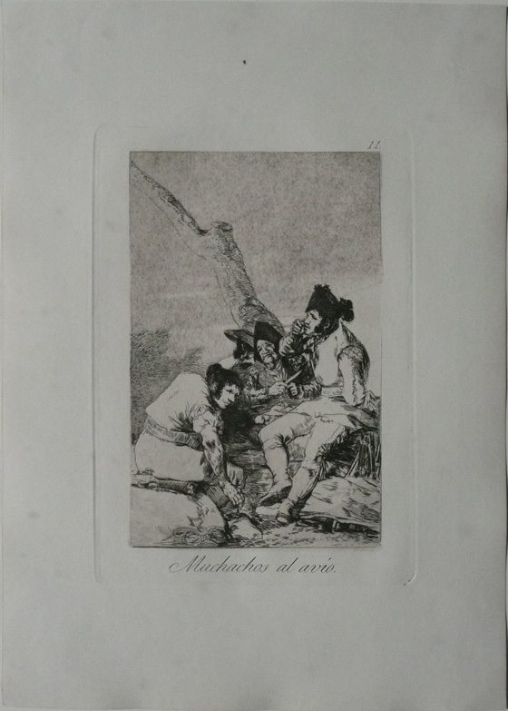 Francisco Goya: Burschen, ans Werk