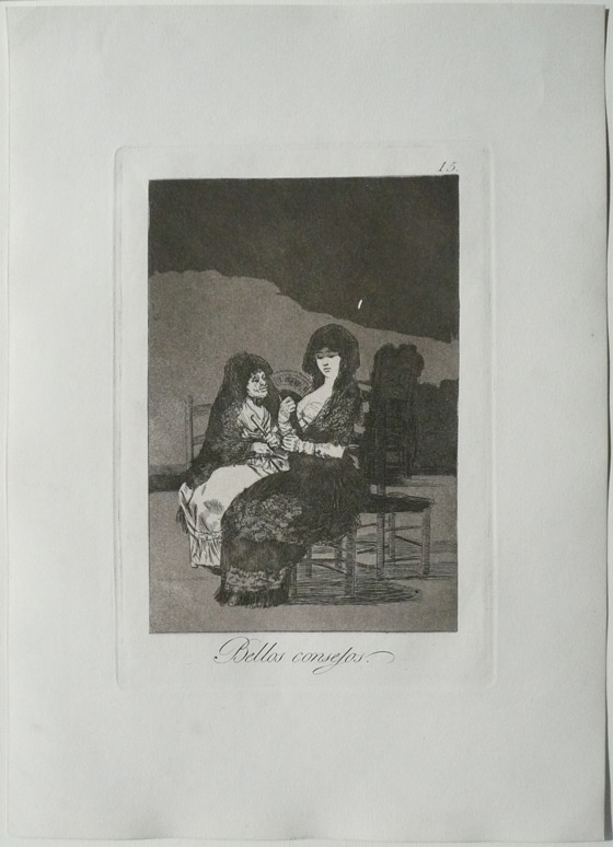 Francisco Goya: Schöne Ratschläge