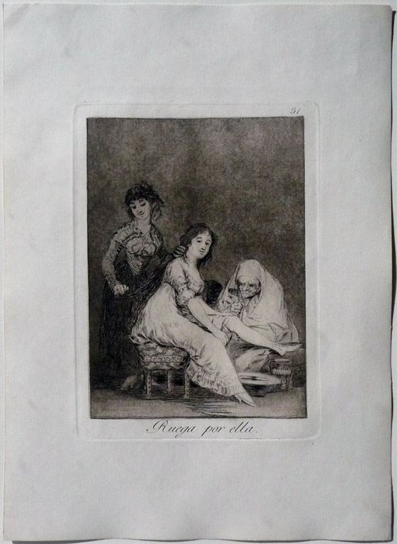 Francisco Goya: Sie betet für sie