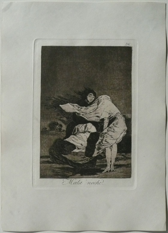 Francisco Goya: Schlechte Nacht