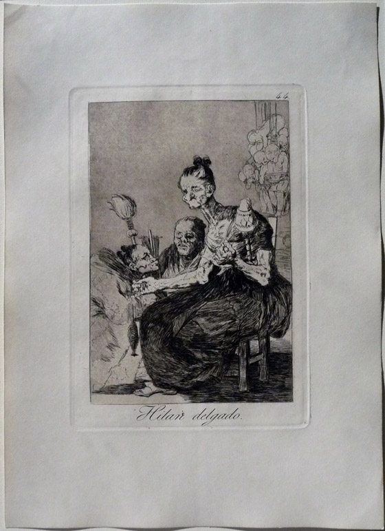 Francisco Goya: Sie spinnen fein