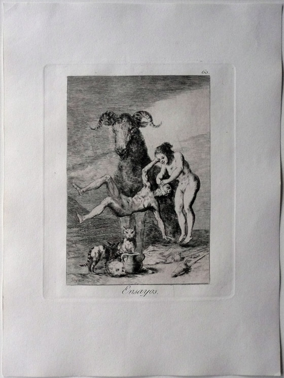 Francisco Goya: Versuche