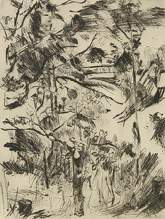 Lovis Corinth: Garten am Walchensee