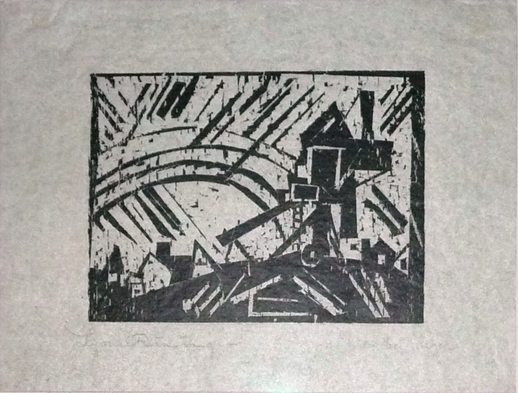 Lyonel Feininger: Windm�hle im Regen