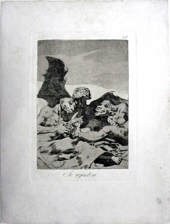 Francisco Goya: Sie putzen sich auf