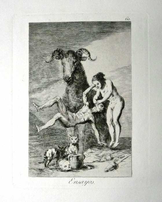 Francisco Goya: Versuche