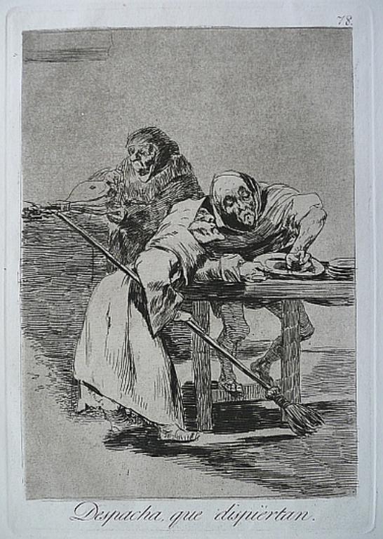 Francisco Goya: Mach schnell, sie wachen auf