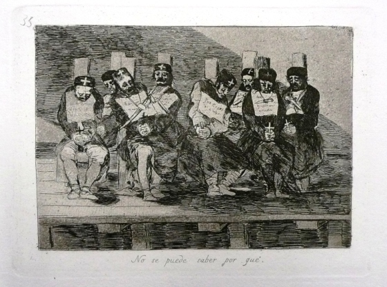 Francisco Goya: Man erfährt nicht warum