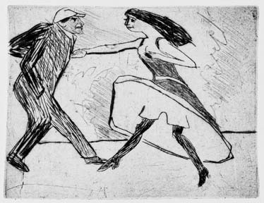 Ernst-Ludwig Kirchner: Apachentanz