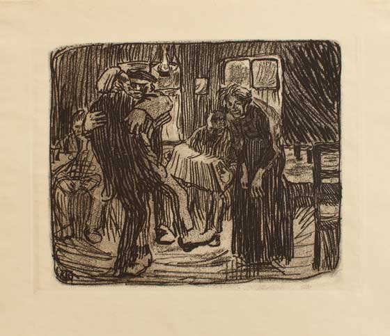 Käthe Kollwitz: Hamburger Kneipe