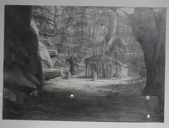 Ruine im Wald