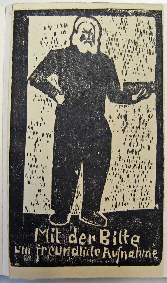 Otto Pankok: Mit der Bitte um freundliche Aufnahme