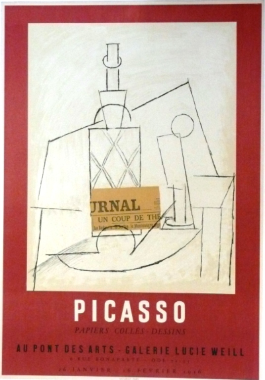 Picasso: Collagen-Zeichnungen