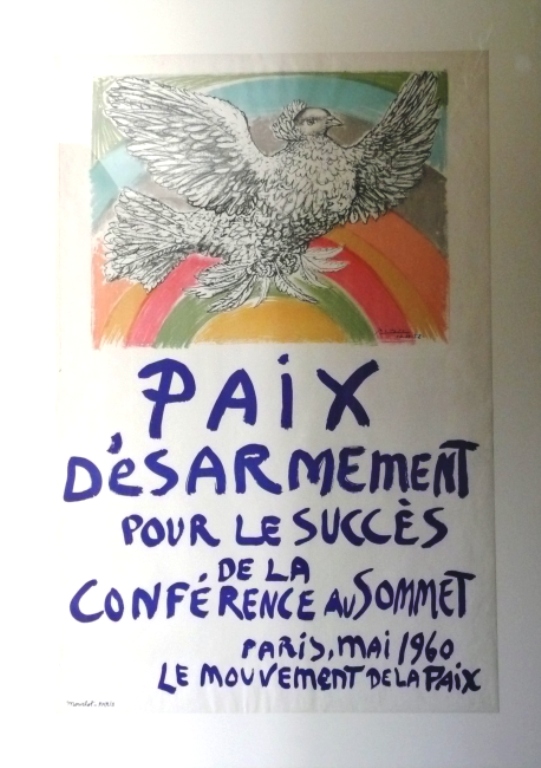 Picasso: Frieden, Abrüstung, für den Erfolg der Gipfelkonferenz