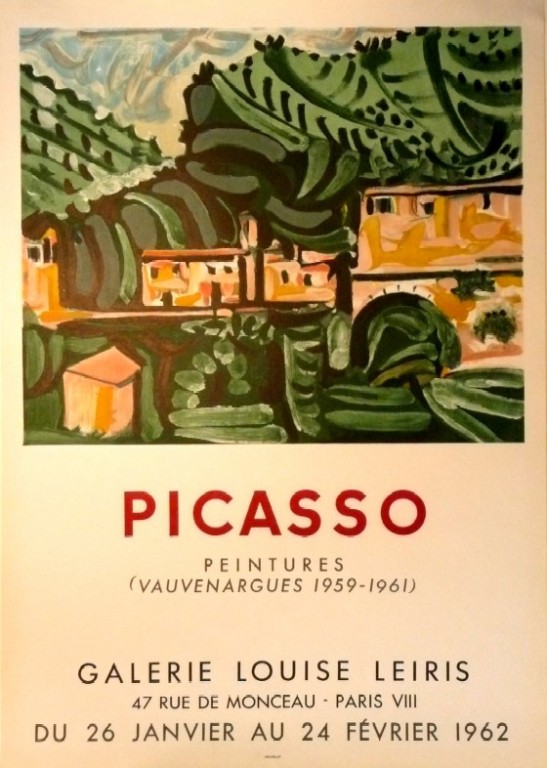 Picasso: Gemälde ( Vauvenargues 1959-1961)