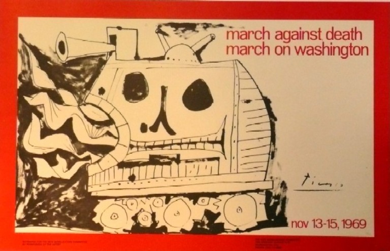 Picasso: Marsch gegen den Tod, Marsch auf Washington