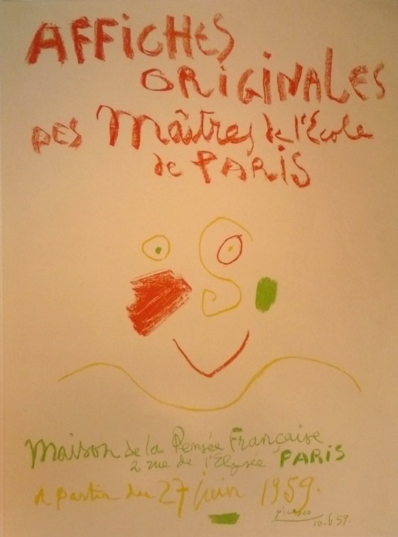 Picasso: Orginal-Plakate der Meister der Ecole de Paris