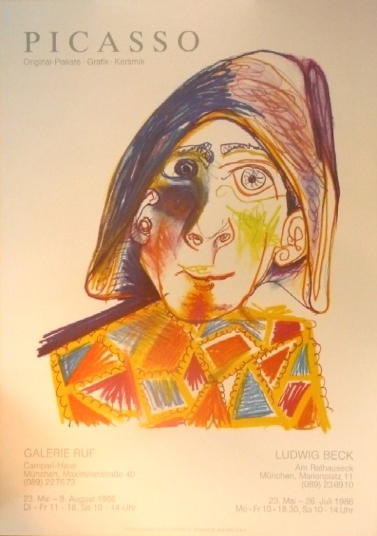 Picasso: Orginal Plakate, Graphik und Keramik