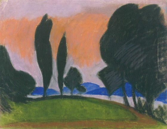 William Straube: Blick auf den Bodensee